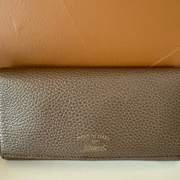 Gucci Vintage Brown Leather Bi-Fold Wallet – Excellent Condition! ✨👜 - Picture 2 of 10